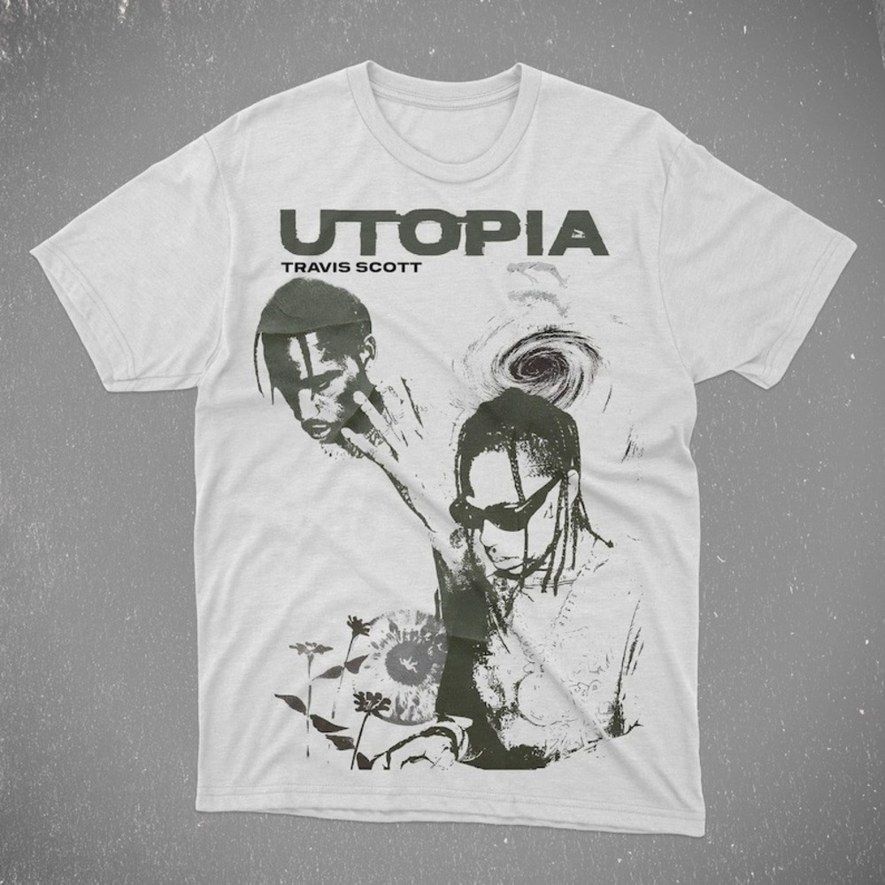 Travis Scott Utopia Tshirt  Graphics Tshirt
